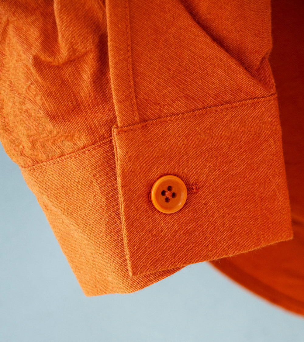 MAN-TLE 'R21 S8 Weather Shirt' (Rust Wool)