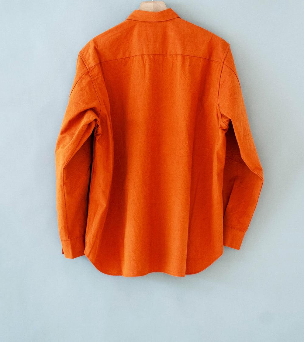 MAN-TLE 'R21 S8 Weather Shirt' (Rust Wool)