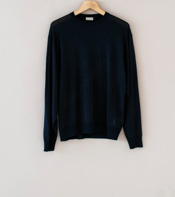 Bauth 'Silk Wool Knit' (Navy)