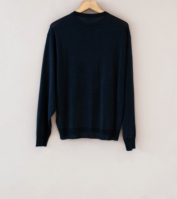 Bauth 'Silk Wool Knit' (Navy)
