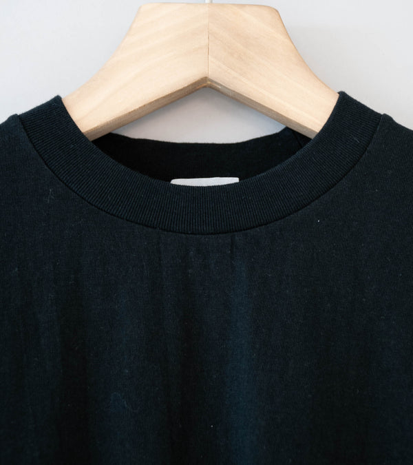 Bauth 'Plainstitch Short Sleeve Tee' (Black)
