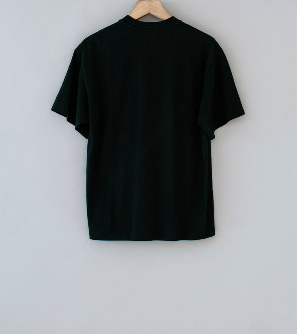 Bauth 'Plainstitch Short Sleeve Tee' (Black)