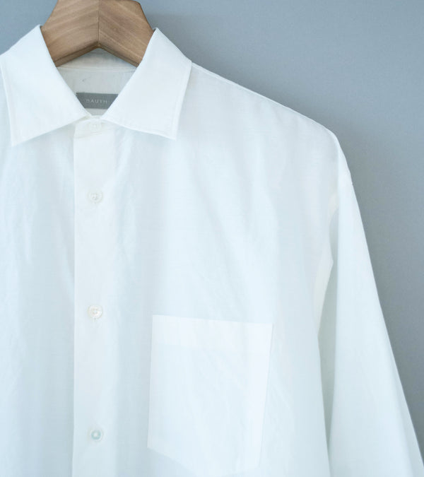 Bauth 'Cotton Silk Broad Shirt' (Off White)