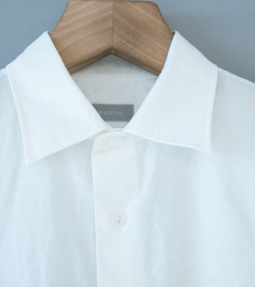 Bauth 'Cotton Silk Broad Shirt' (Off White)