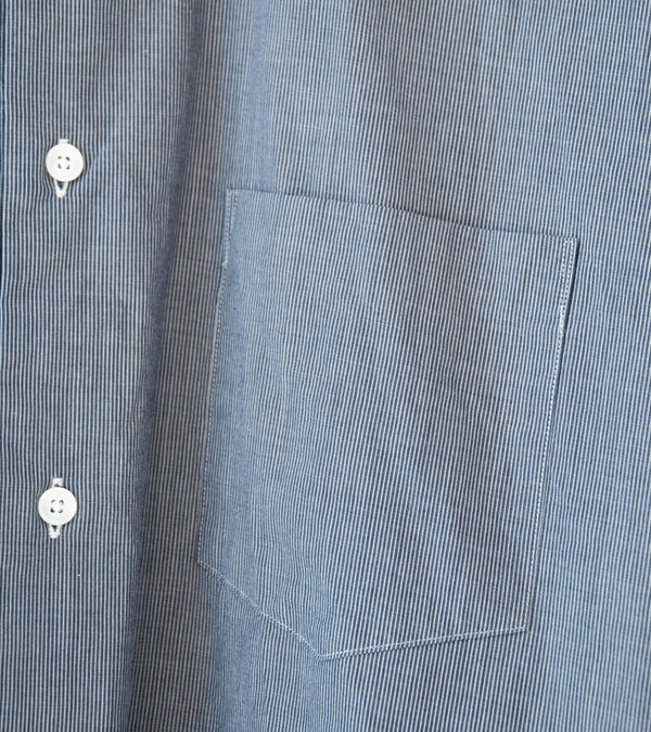 Bauth 'Cotton Stripe Shirt' (Blue Stripe)
