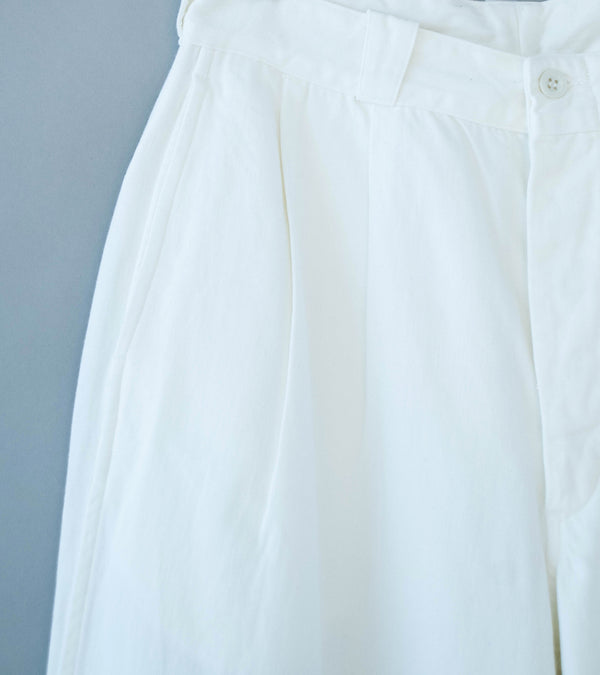 Bauth 'Satin Military Pants' (Off White) – C'H'C'M'