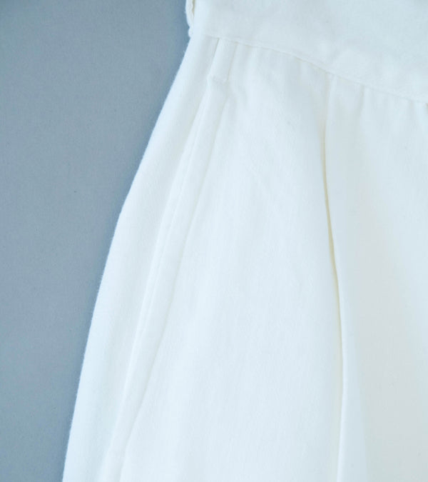 Bauth 'Satin Military Pants' (Off White)