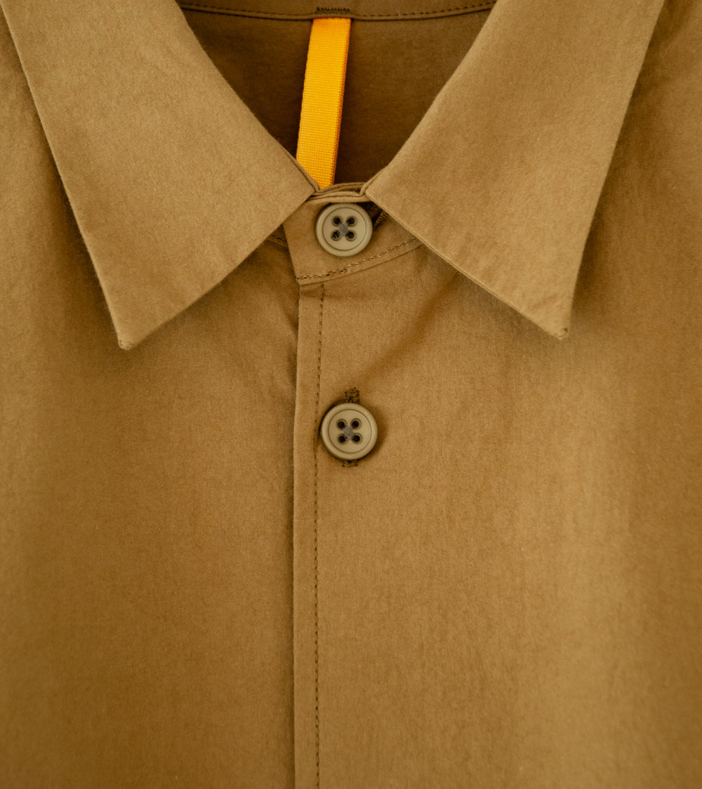 MAN-TLE 'R18 S9 S/S Weather Shirt (Tan Weather Cloth)