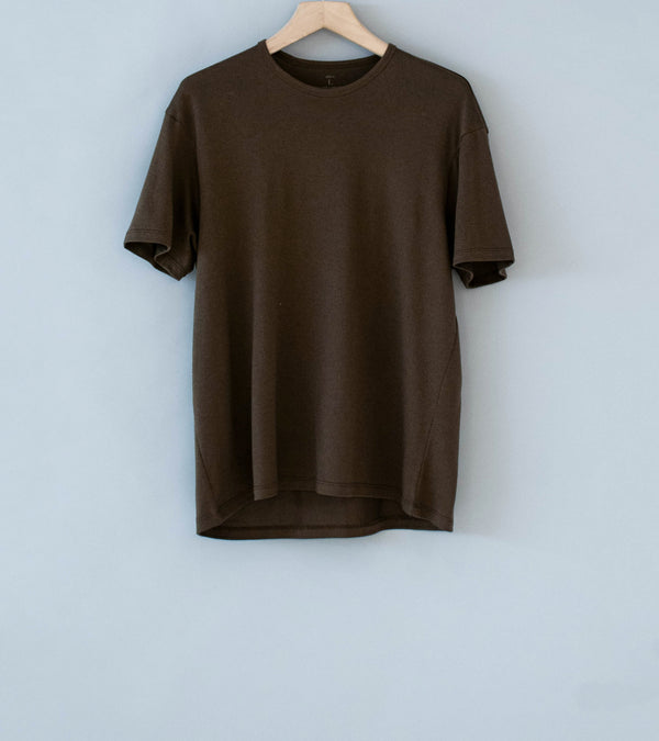 Gajiroc 'Cotton Cashmere T-Shirt' (Brown)