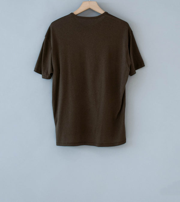 Gajiroc 'Cotton Cashmere T-Shirt' (Brown)
