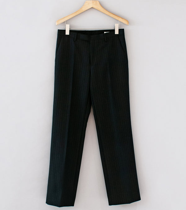 パンツ auralee BLUEFACED WOOL NARROW SLACKS BLUEFACED WOOL NARROW SLACKS - AURALEE Official Website