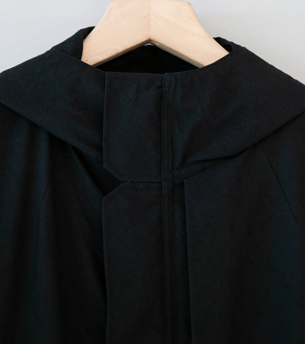 Product Twelve 'High Count Wool Field Coat' (Black)