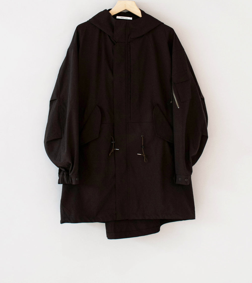 Product Twelve 'High Count Wool Field Coat' (Brown)