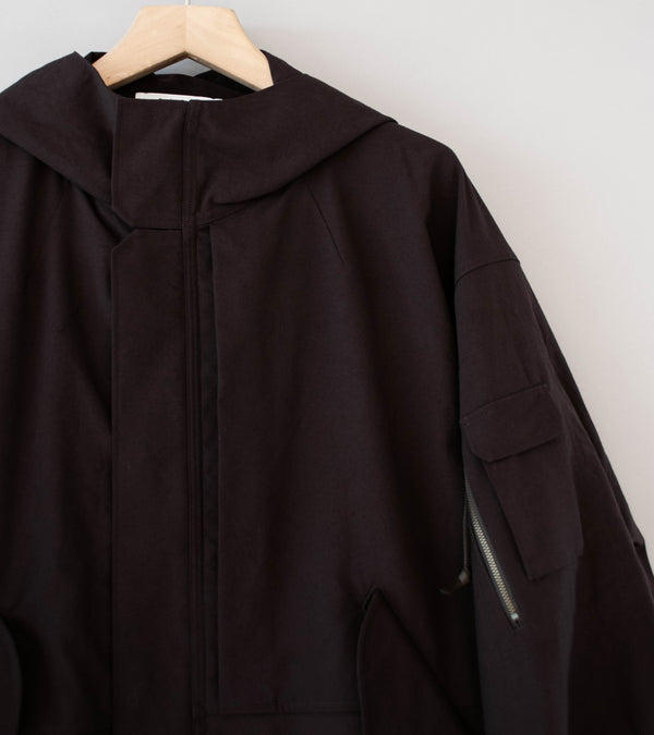 Product Twelve 'High Count Wool Field Coat' (Brown)