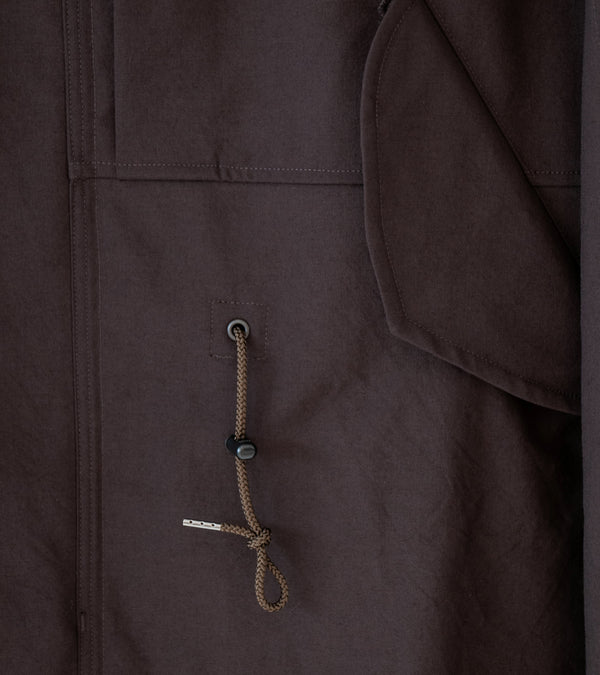 Product Twelve 'High Count Wool Field Coat' (Brown)