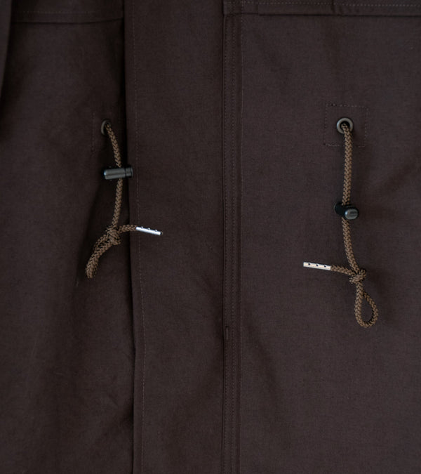 Product Twelve 'High Count Wool Field Coat' (Brown)