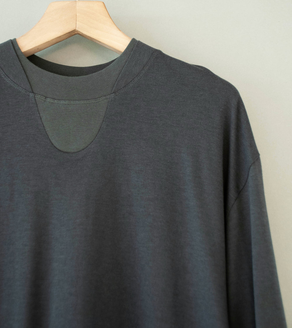 Greg Laboratory 'Permanent Concept Field Tee' (Smoke Gray)