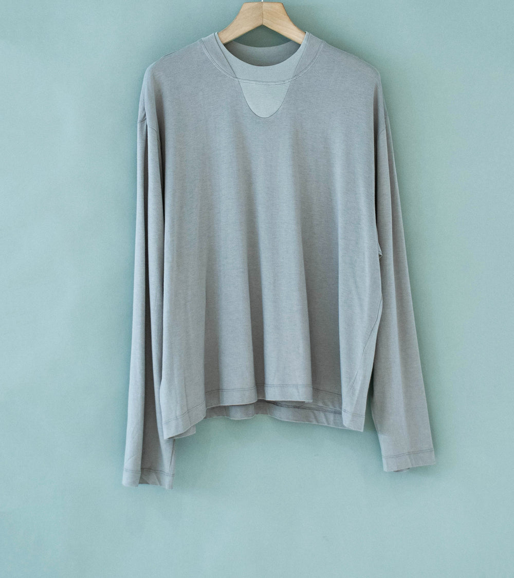 Greg Laboratory 'Permanent Concept Field Tee' (Ash Gray)