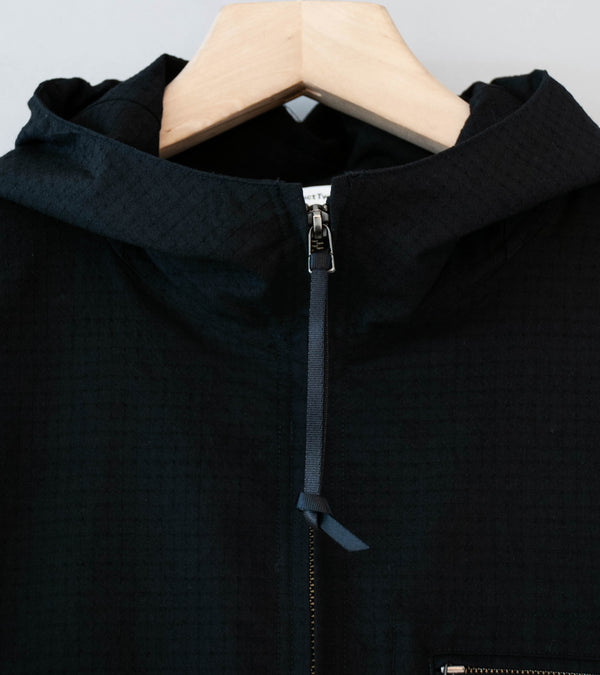 Product Twelve 'High Count Wool Ripstop Jacket' (Black)