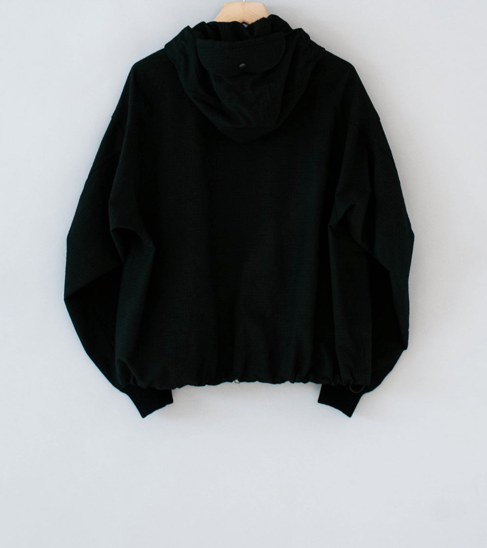 Product Twelve 'High Count Wool Ripstop Jacket' (Black)