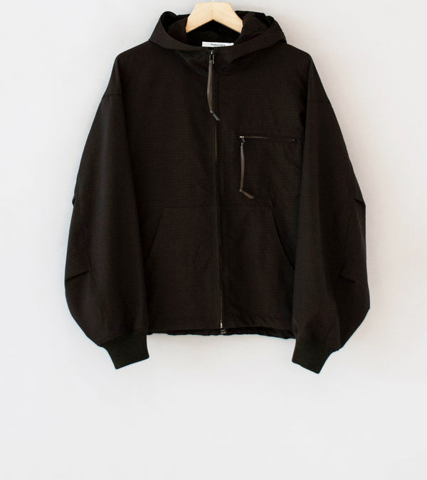 Product Twelve 'High Count Wool Ripstop Jacket' (Brown)