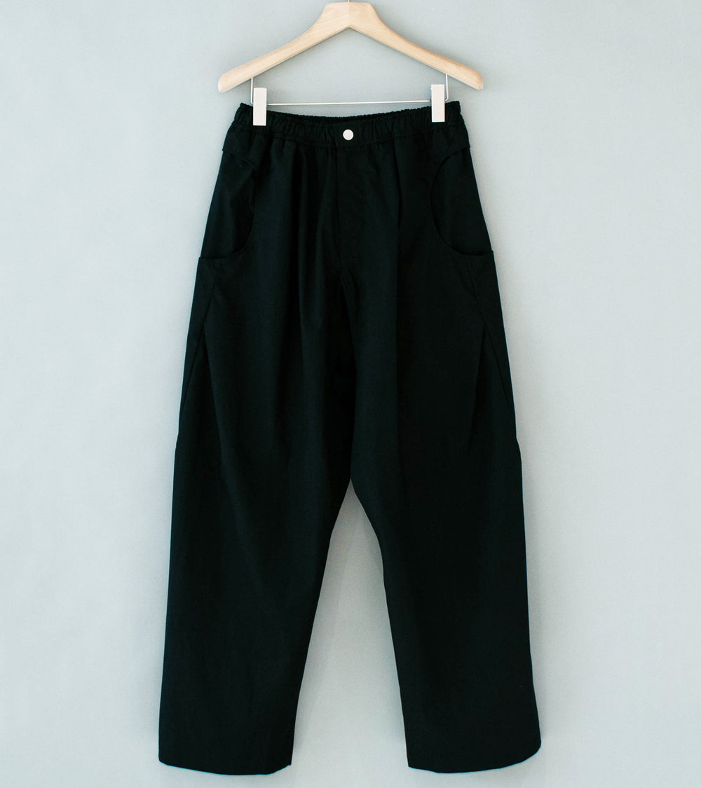 Greg Laboratory 'Permanent Concept Standard Pant' (Black)