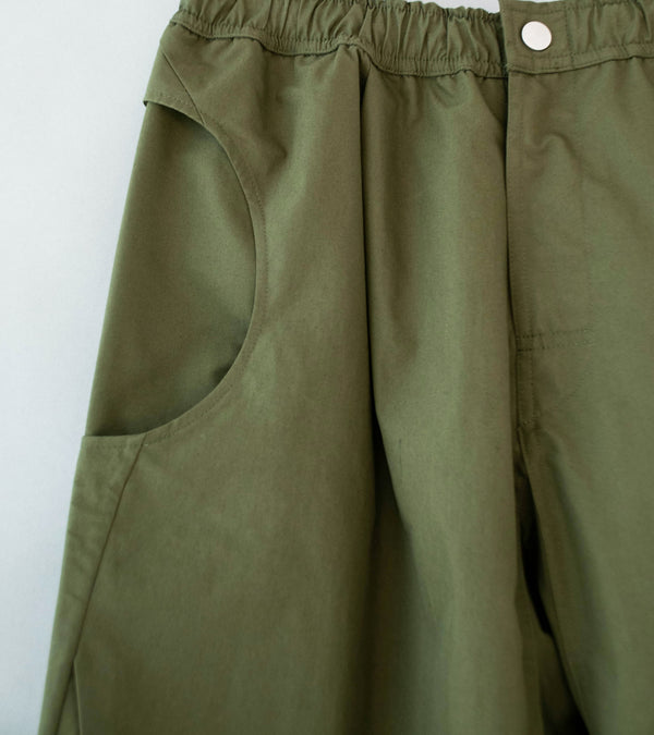 Greg Laboratory 'Permanent Concept Standard Pant' (Army Green)