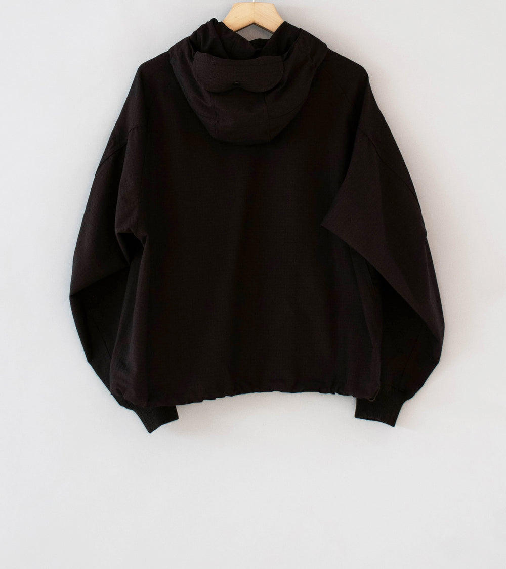 Product Twelve 'High Count Wool Ripstop Jacket' (Brown)