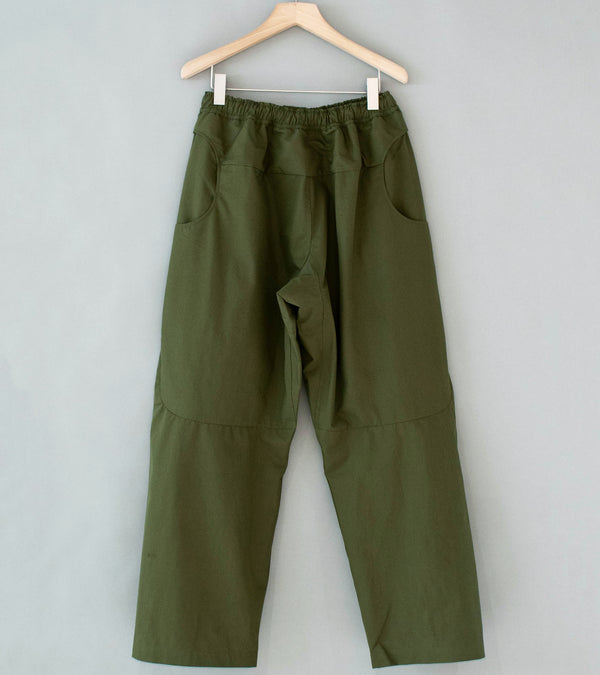 Greg Laboratory 'Permanent Concept Standard Pant' (Army Green)