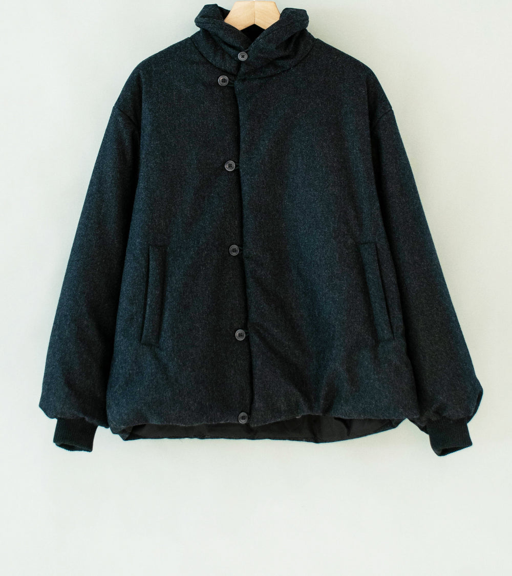 Arpenteur 'Loft Jacket' (Charcoal Two Layer Wool)