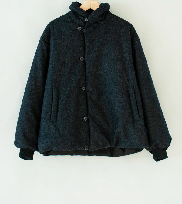 Arpenteur 'Loft Jacket' (Charcoal Two Layer Wool)