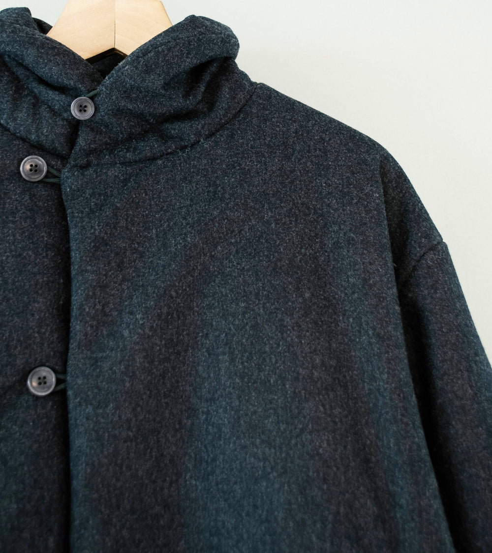 Arpenteur 'Loft Jacket' (Charcoal Two Layer Wool)
