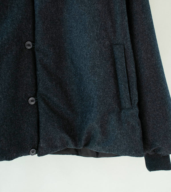 Arpenteur 'Loft Jacket' (Charcoal Two Layer Wool)