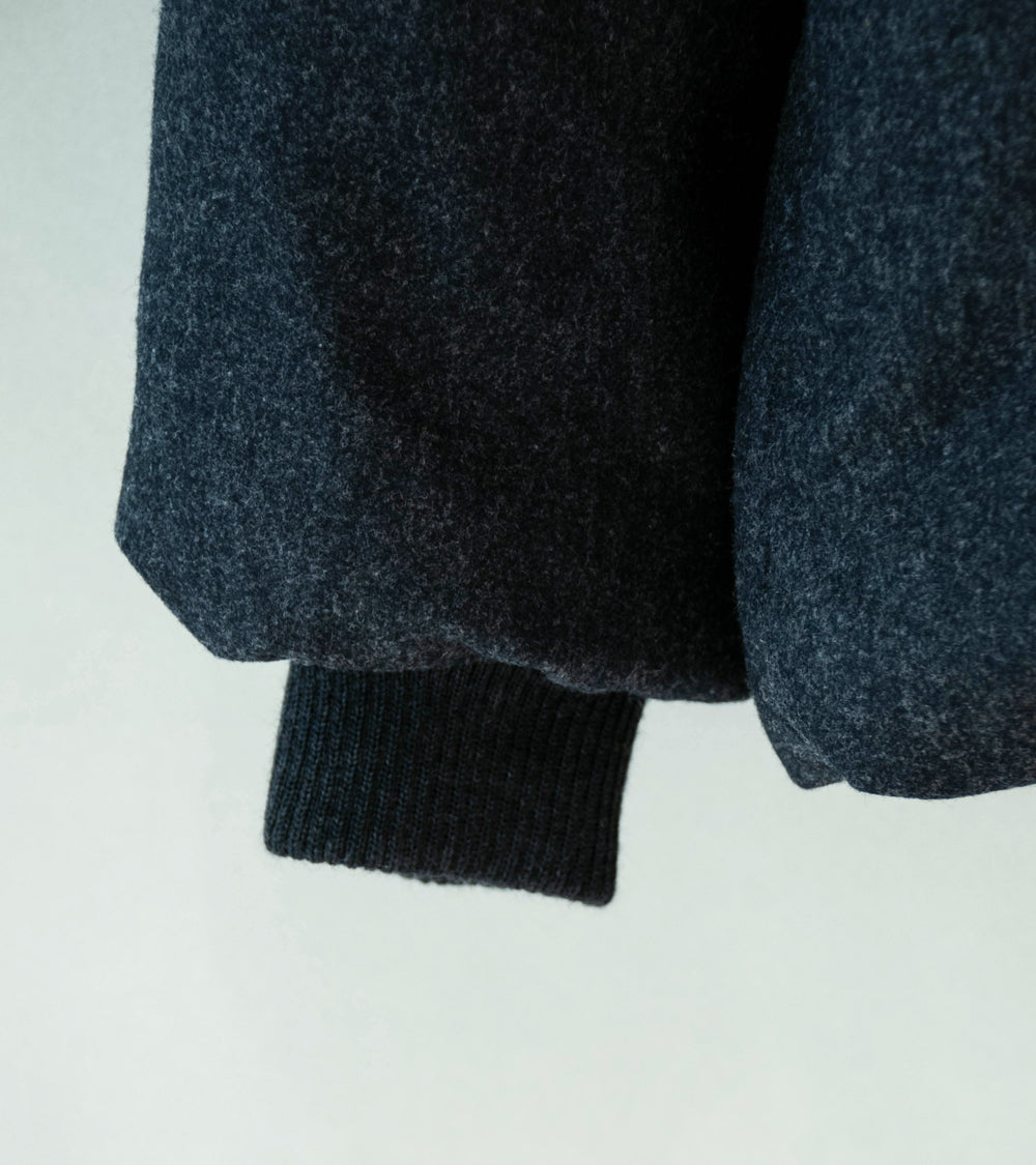 Arpenteur 'Loft Jacket' (Charcoal Two Layer Wool)