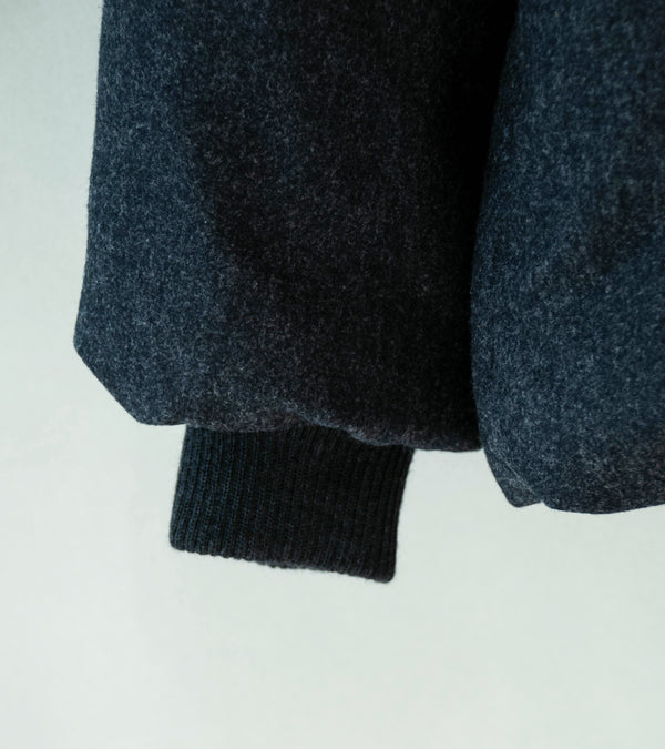 Arpenteur 'Loft Jacket' (Charcoal Two Layer Wool)