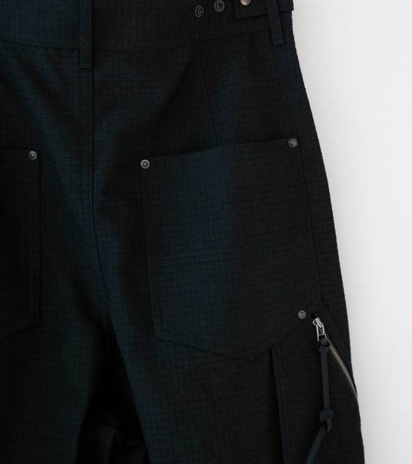Product Twelve 'High Count Wool Ripstop Pants' (Black)