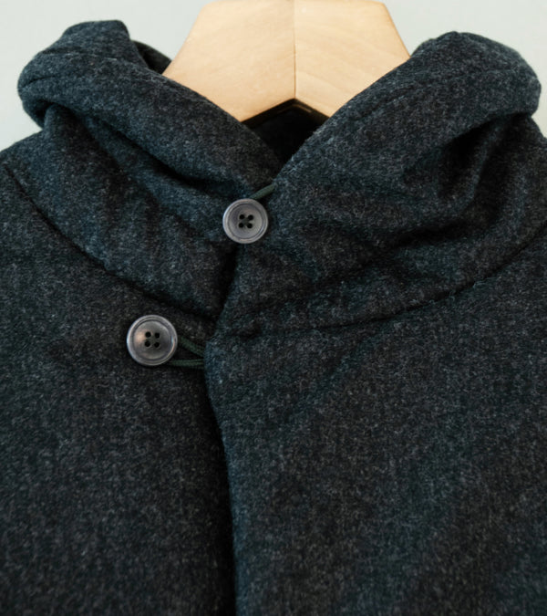 Arpenteur 'Loft Jacket' (Charcoal Two Layer Wool)