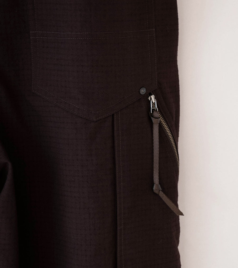 Product Twelve 'High Count Wool Ripstop Pants' (Brown)