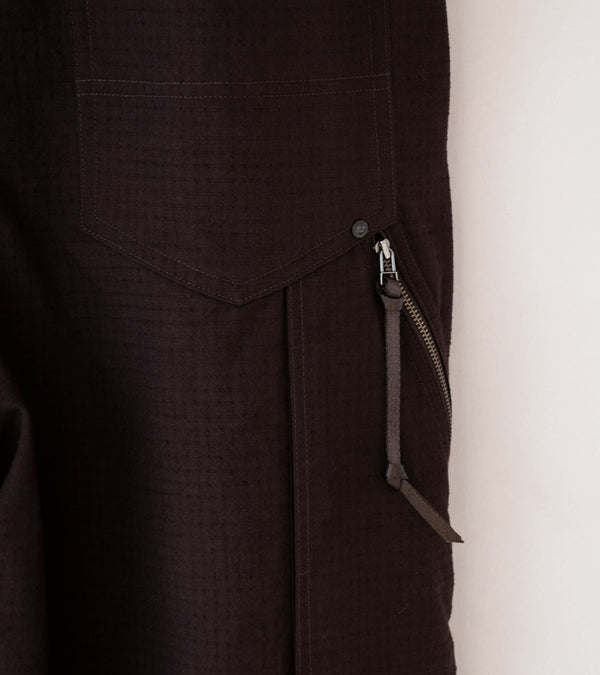 Product Twelve 'High Count Wool Ripstop Pants' (Brown)