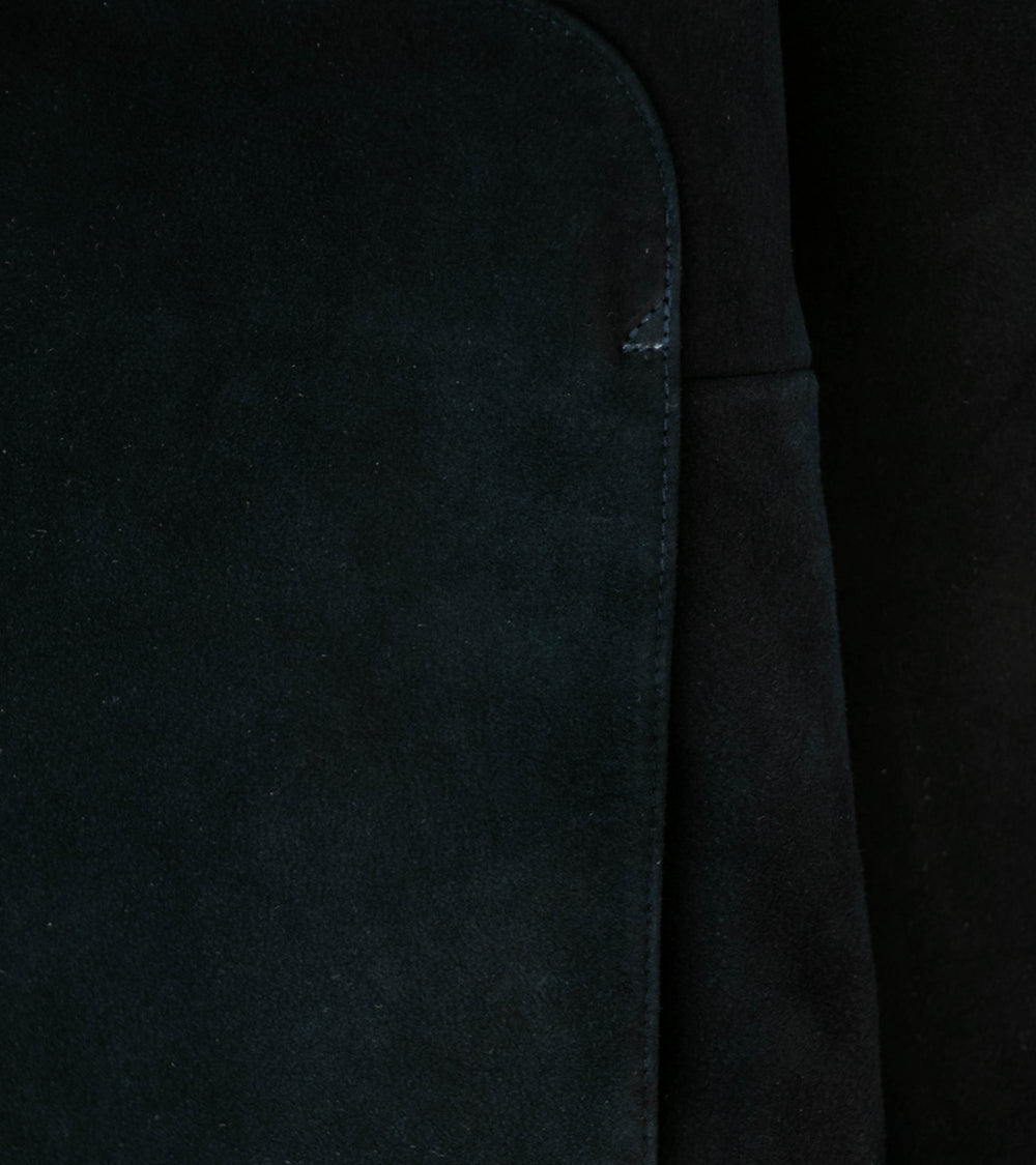 Arpenteur 'Sigma Suede Jacket' (Black Lambskin Suede)