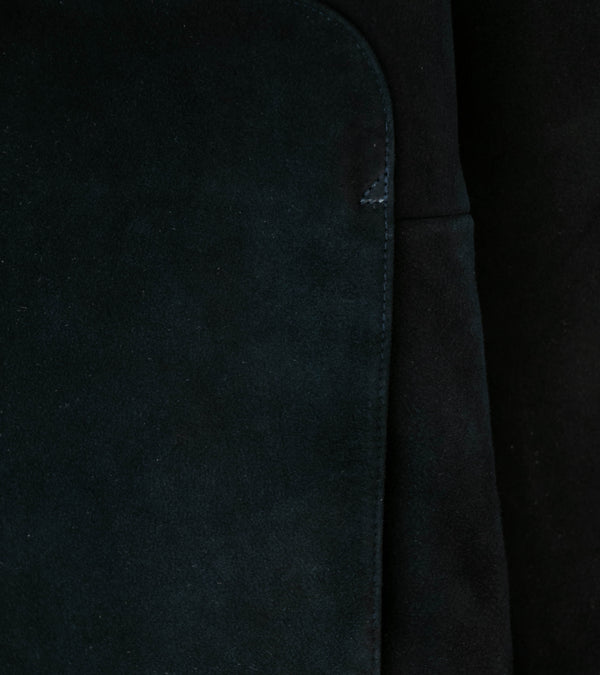 Arpenteur 'Sigma Suede Jacket' (Black Lambskin Suede)