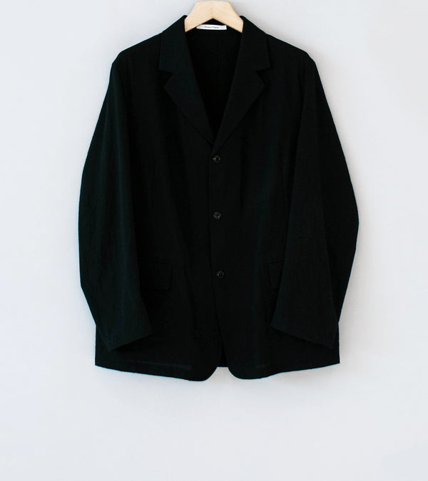 Product Twelve 'Techno Wool Work Jacket' (Black)