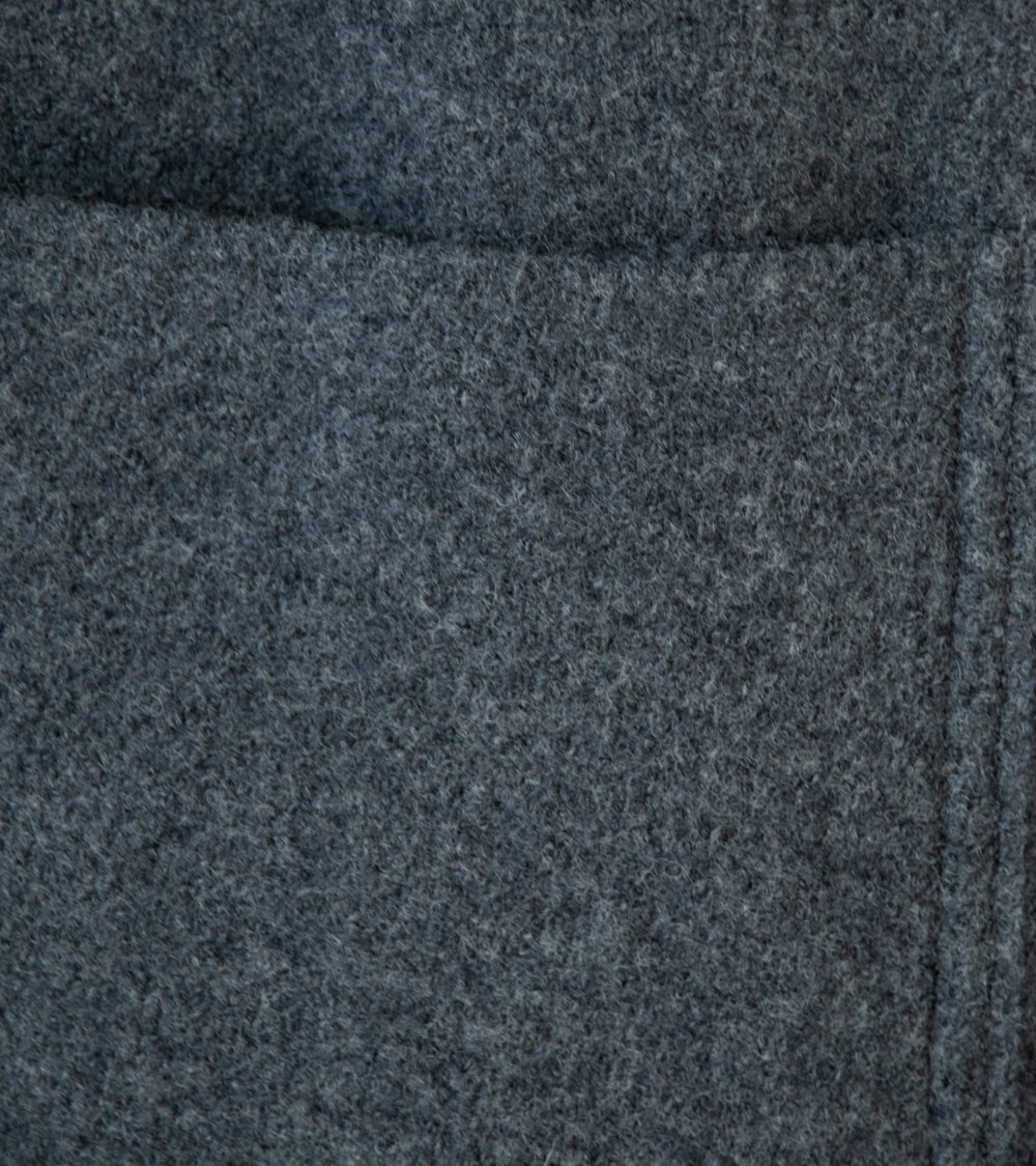Arpenteur 'Linea Zip Sweater' (Heather Grey Felted Wool)