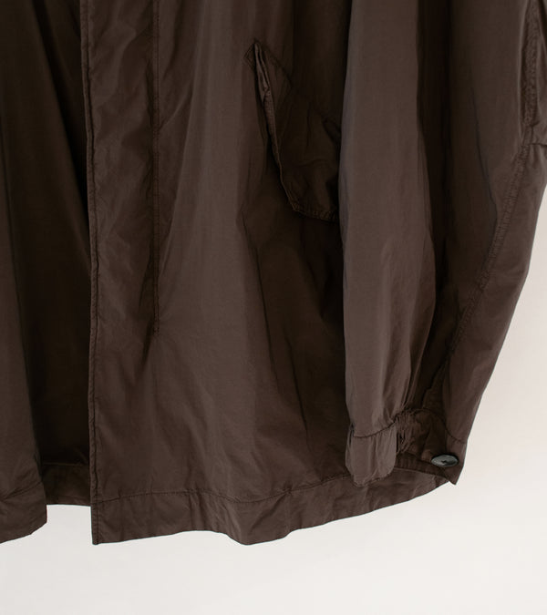 Aton 'Short Mods Coat' (Brown Air Weather Cloth)
