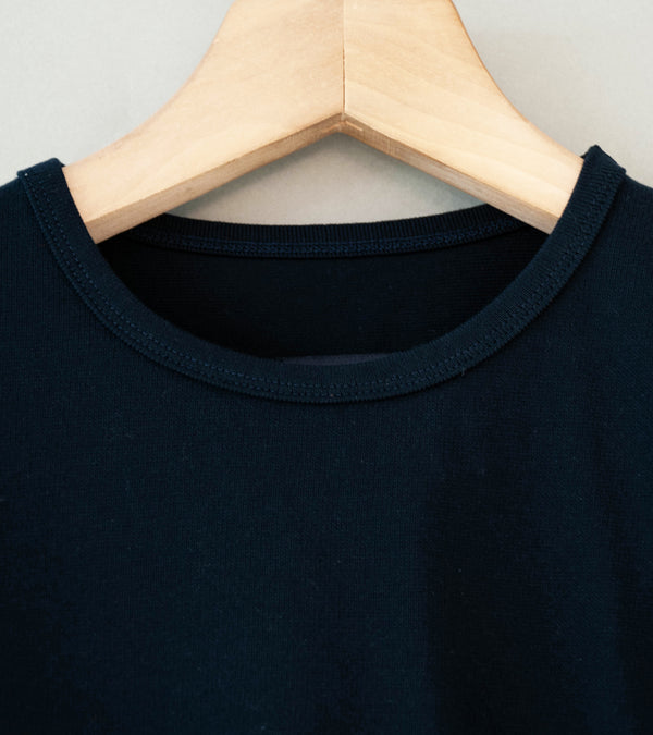 Arpenteur 'Marine Long Sleeve T-Shirt' (Midnight Rachel Cotton Mesh)