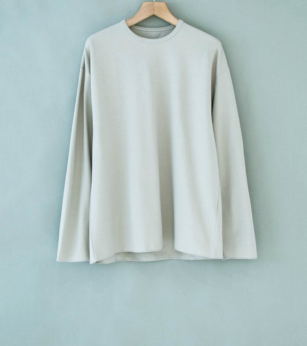 Arpenteur 'Marine Long Sleeve T-Shirt' (Off White Rachel Cotton Mesh)