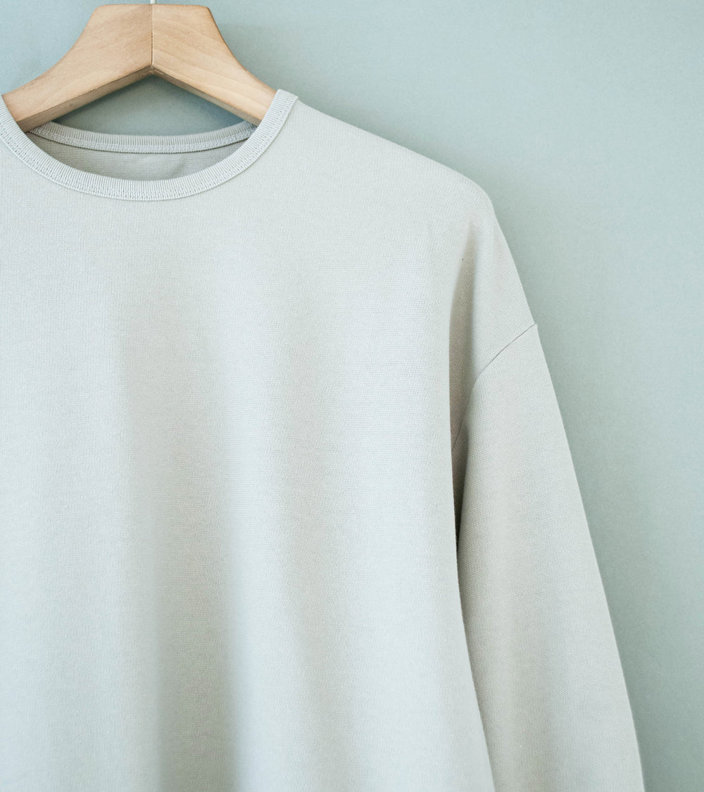 Arpenteur 'Marine Long Sleeve T-Shirt' (Off White Rachel Cotton Mesh)
