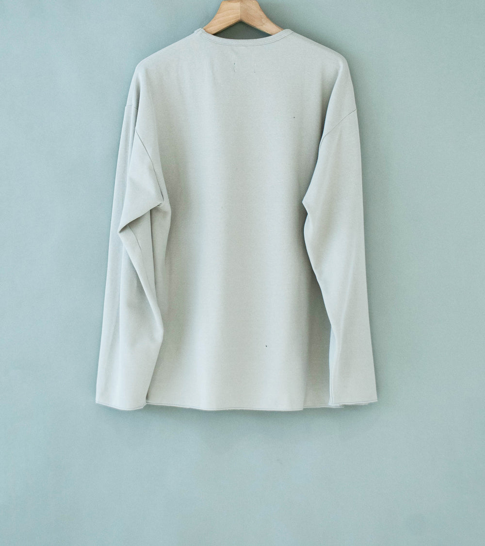 Arpenteur 'Marine Long Sleeve T-Shirt' (Off White Rachel Cotton Mesh)