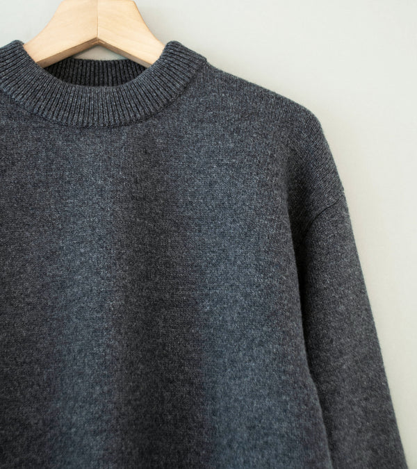 Arpenteur 'Source Sweater' (Charcoal Merino Cashmere)