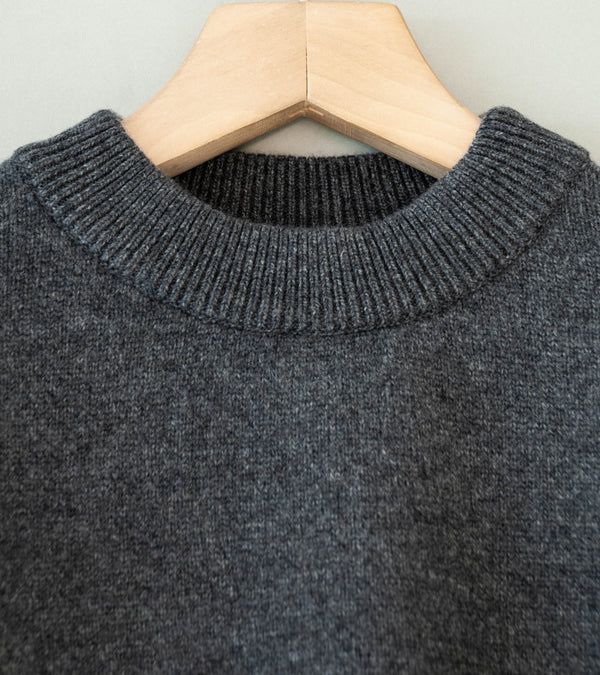 Arpenteur 'Source Sweater' (Charcoal Merino Cashmere)